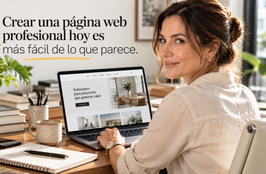 Cómo Crear una Página Web Fácil y Potente (2026)