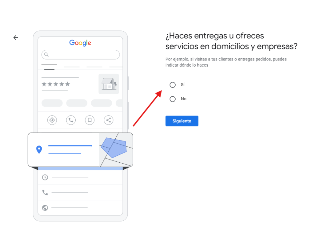 pregunta por lso servicios